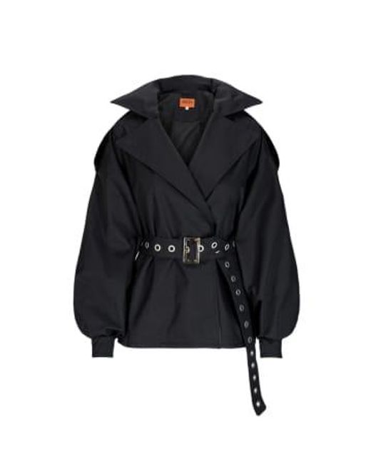 Duscrep short-coat BRGN en coloris Black