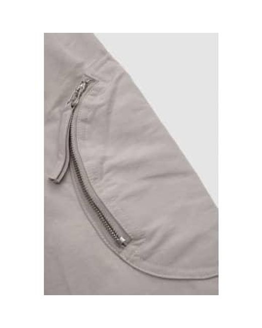 Arpenteur Gray Vol Lined Cotton Jacket for men