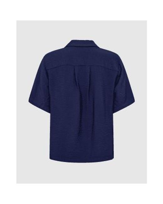 Karenlouise 3077 camisa medieval azul Minimum de hombre de color Blue