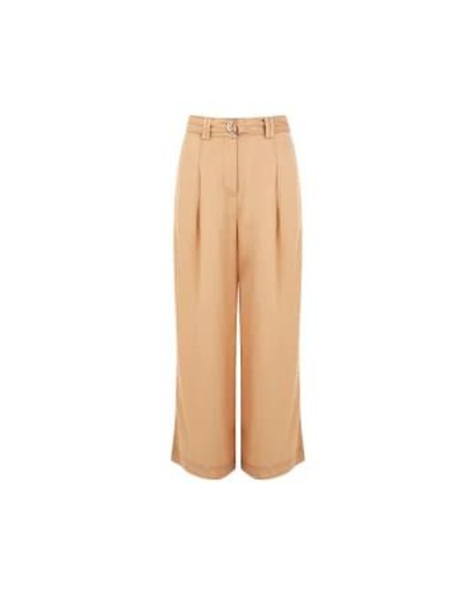 Elkie Twill Trouser Or Biscotti di French Connection in Natural