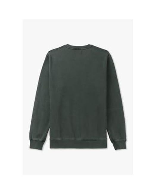 COLORFUL STANDARD Green S Classic Crew Neck Sweatshirt for men