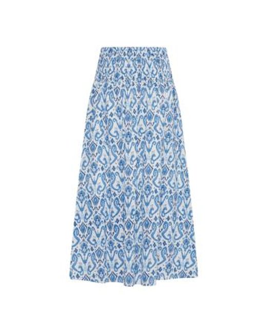Byoung Elsano Skirt Vista Mix di B.Young in Blue