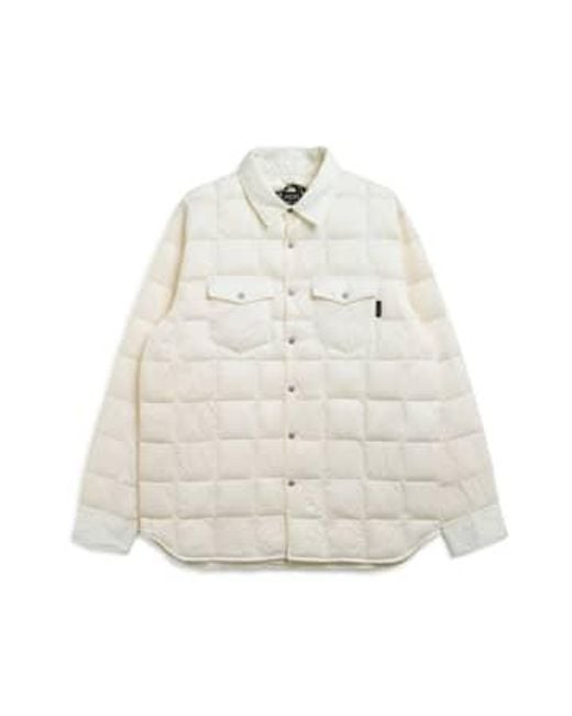 Taion White Jacket 109bwpsh Off S / Bianco for men