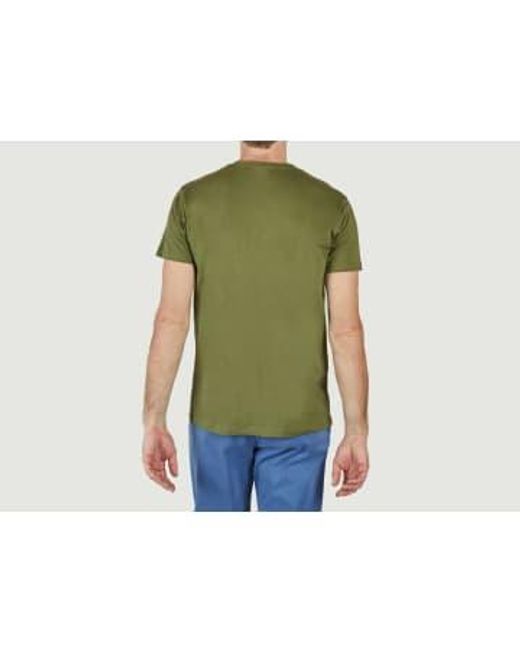 Bask In The Sun Green Smoking Pipe T-shirt S for men
