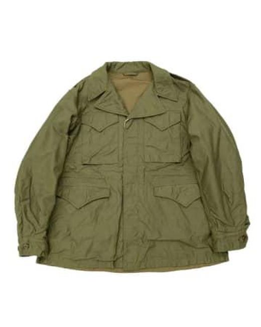 Buzz Rickson's Green M-43 Jacket for men