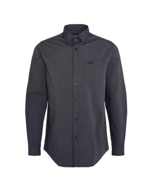 Barbour Blue Night Kinetic Shirt Small for men