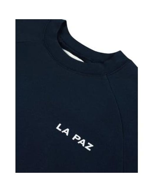 La Paz Blue Cunha Sweatshirt for men