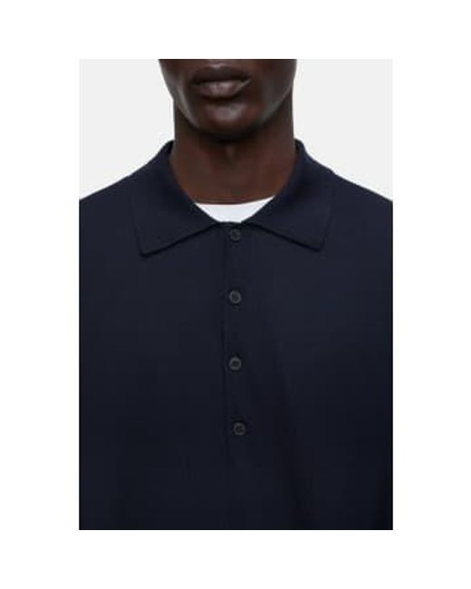 Closed - Polo - Organic Cotton Jersey - Blue - S for men