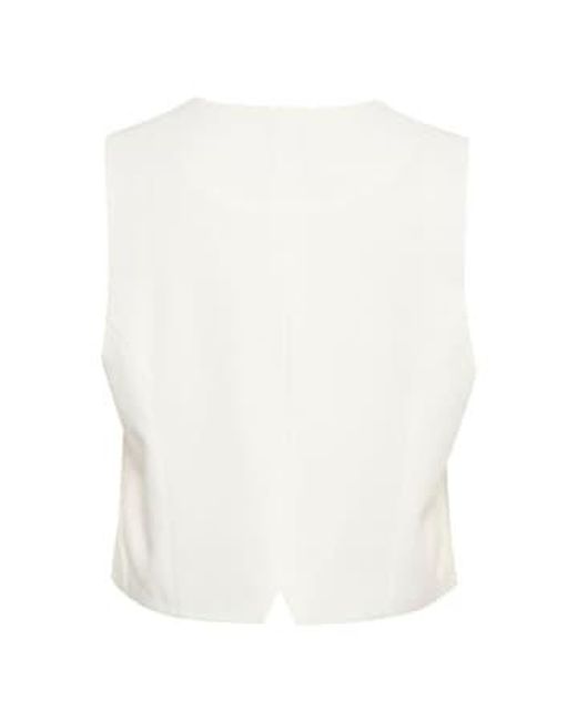 My Essential Wardrobe White Myw - Cala Waistcoat - 34