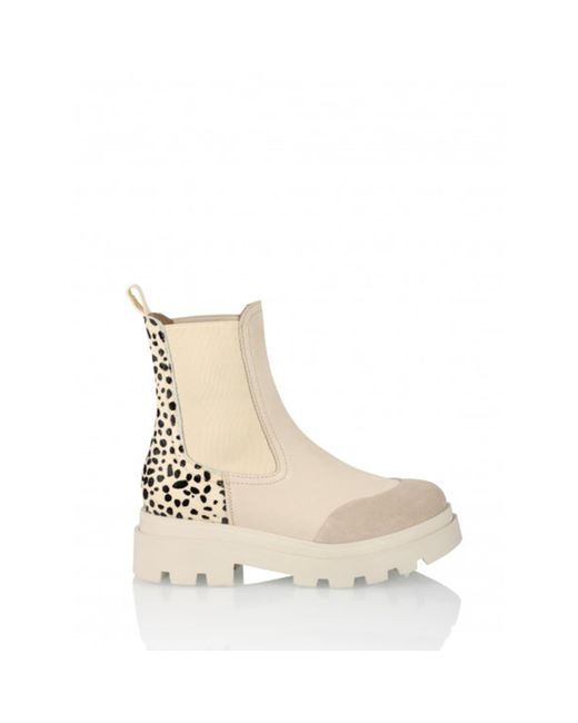 Dwrs Label Prague Boots in Natural | Lyst