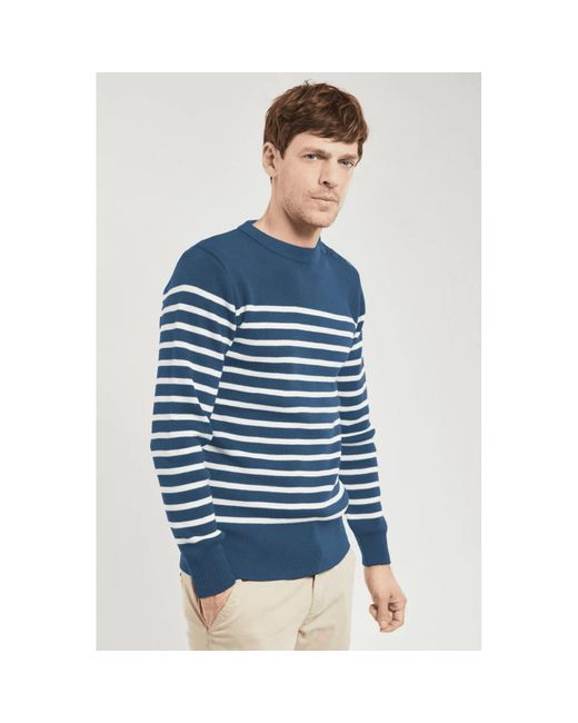 Armor Lux - Pull Marin Paimpol - Libeccio & Nature - L in Blue for Men ...