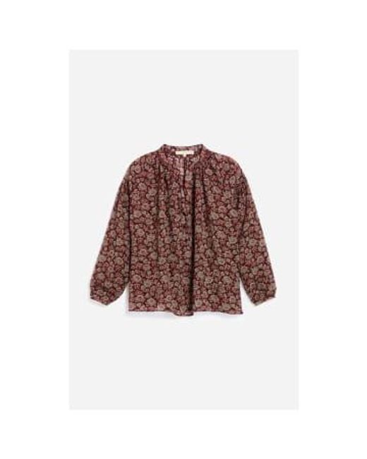 Nipoa mirco floral blouse col: multi, taille: 14 Vanessa Bruno en coloris Brown