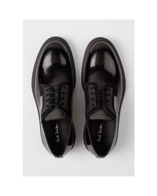 Zapatos derby 'mac' cuero negros con suela buros Paul Smith de hombre de color Black