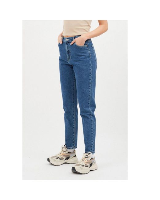 Dr. Denim Pebble Mid Stone Nora Jeans in Blue | Lyst