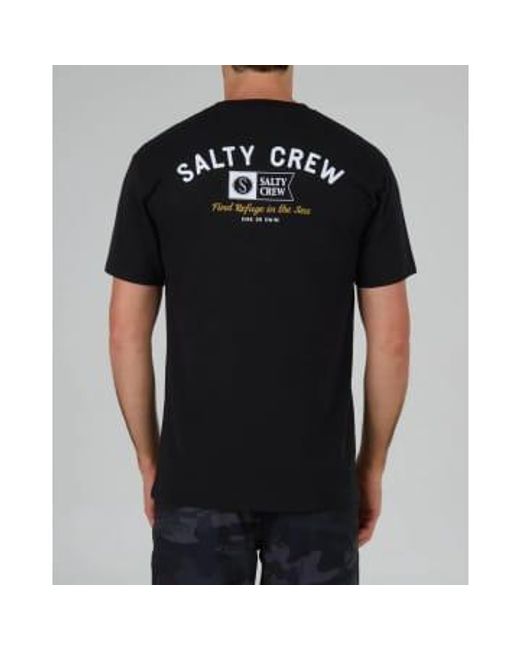 Salty Crew Black - T-shirt - Xl for men