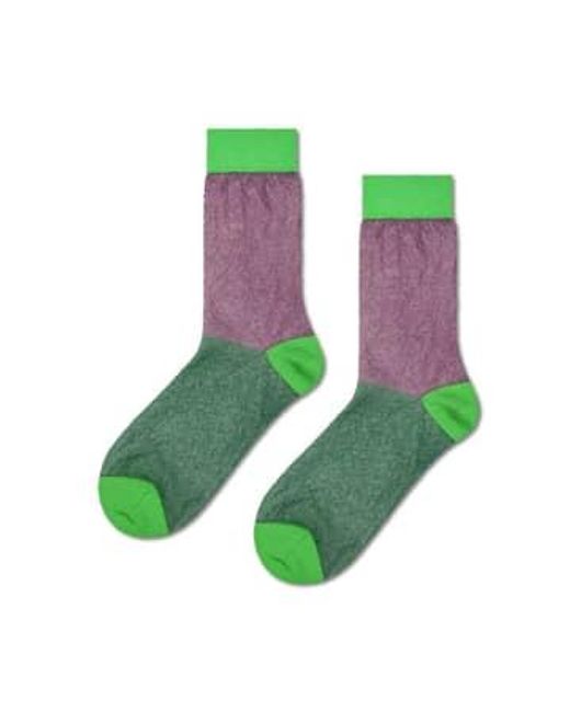 Happy Socks Green Light Pastel 36-40