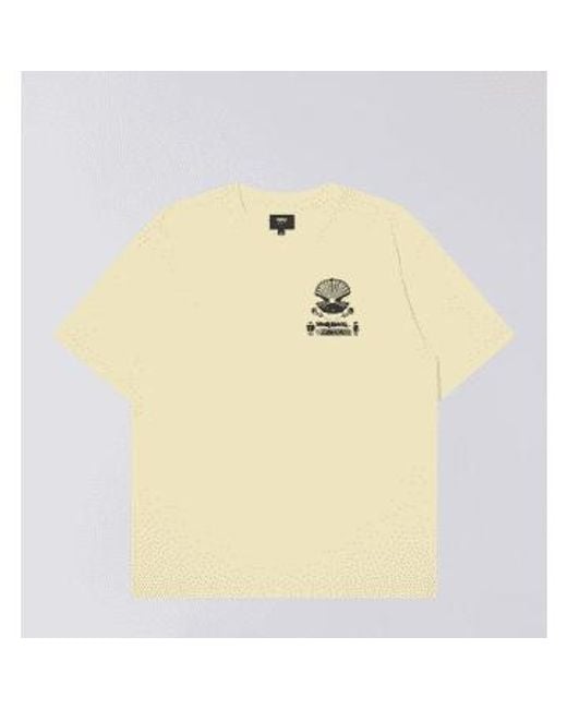 Edwin Yellow Garden Of Love T-shirt Ss Tender M for men