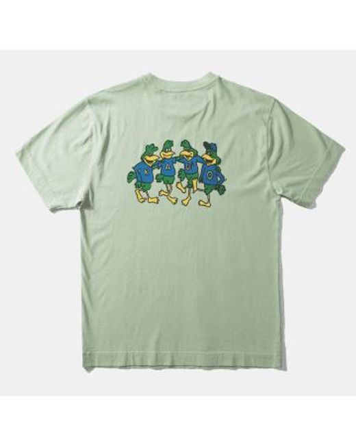 Edmmond Studios Green Mint Parrots T-shirt S for men