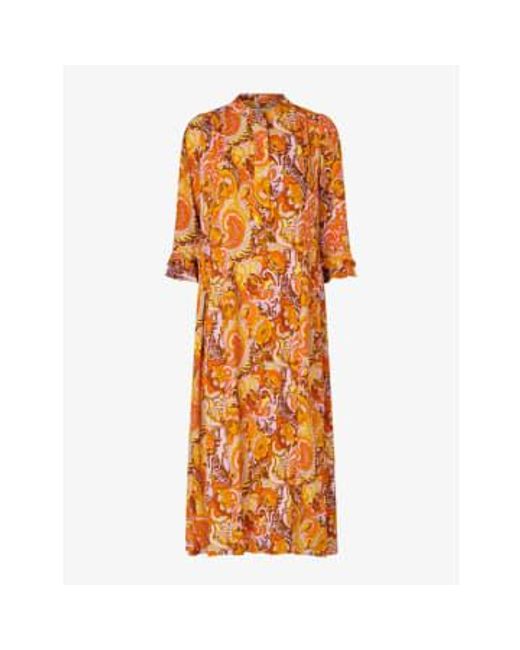 Rosannadea Dress 2 di Dea Kudibal in Orange