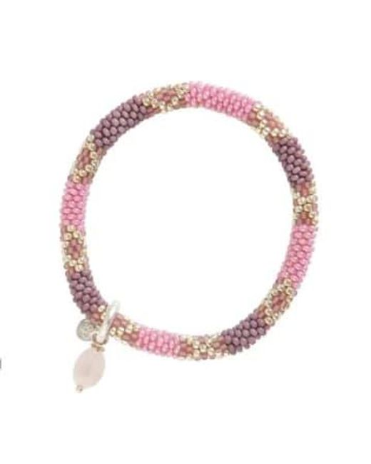 A Beautiful Story Pink Bh23004 Impulsive Quartz Bracelet Sc One Size