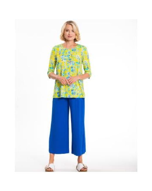 New Arrivals Blue Aino Bali Light Tricot Trouser Xs