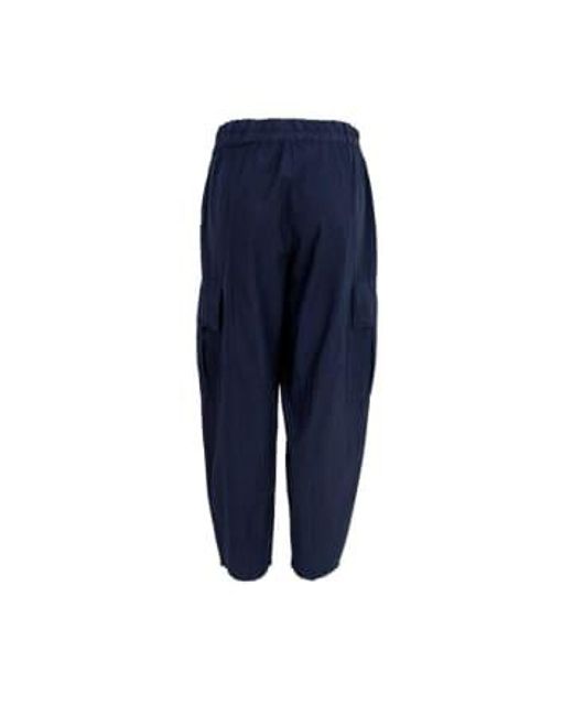 Pantalones carga molly Black Colour de color Blue