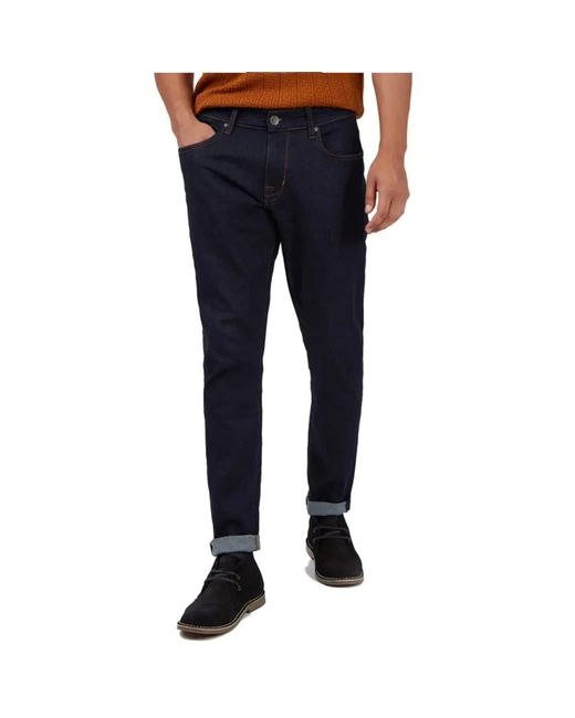 Ben Sherman Straight Rinse Wash Jeans in Blue for Men | Lyst