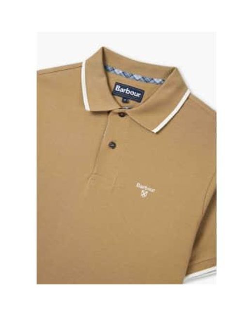 Barbour Natural S Easington Polo Shirt for men
