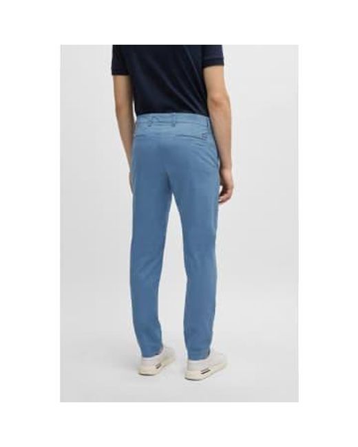 Boss Blue Kaiton Slim Fit Chinos for men