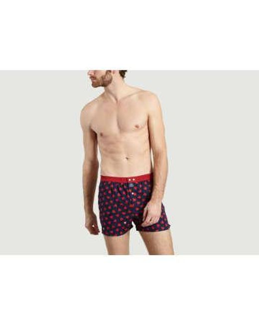 McAlson Blue Heart Boxers S for men