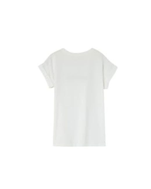 Grace & Mila White Mure t -Shirt