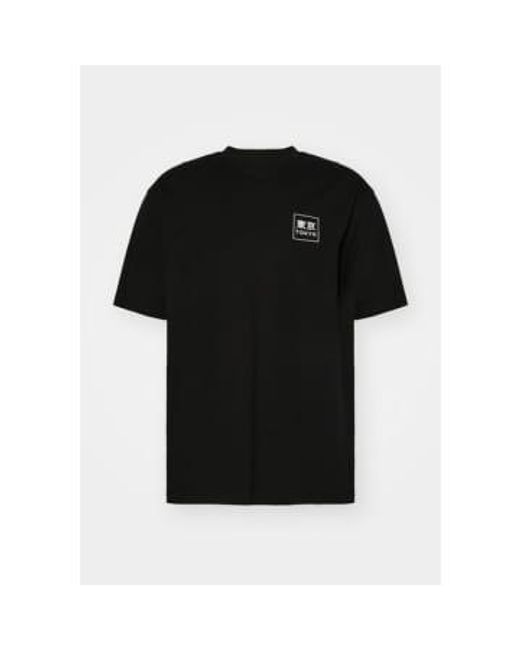 Camiseta estampado japón negro Only & Sons de hombre de color Black