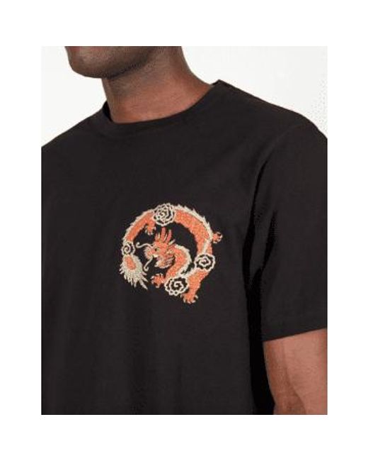 Maharishi Schwarzes souvenir-t-shirt in Black für Herren