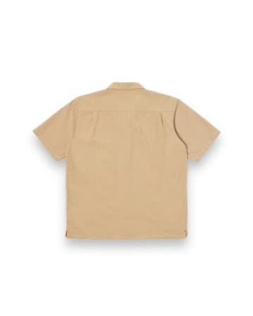 Camp II Shirt Onda Cotton 30669 Summer Oak Universal Works pour homme en coloris Natural