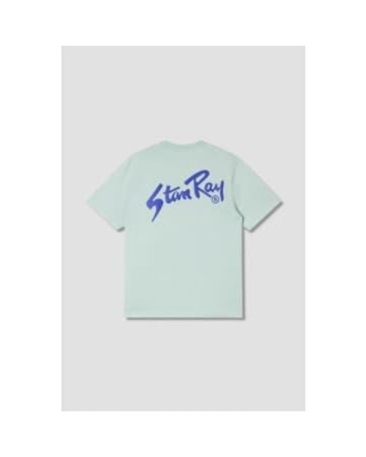 Stan T Shirt Opal di Stan Ray in Blue da Uomo