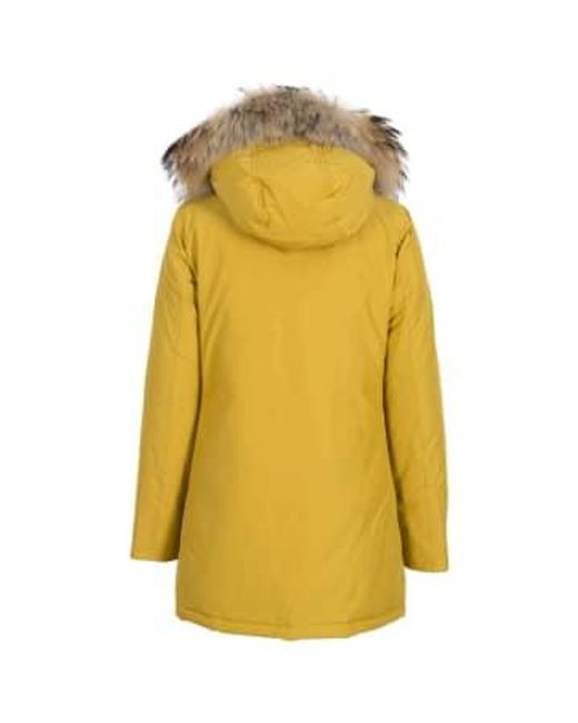 Woolrich Yellow Authentic Arctic Parka