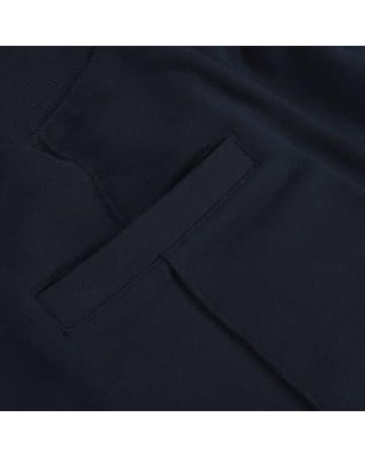 Stenstroms Blue Cotton Jersey Pants for men