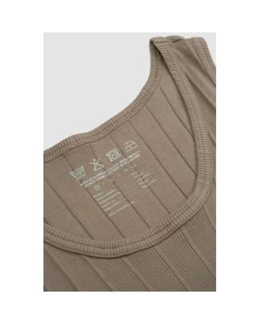 mfpen Multicolor Rib Tank Top 2pack Taupe Xs for men