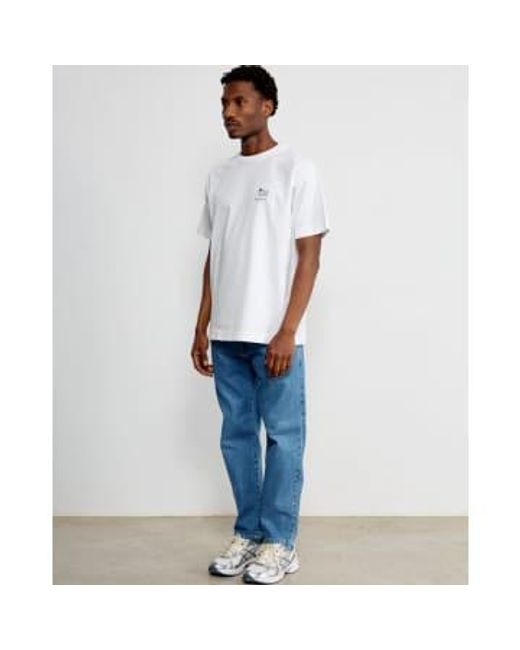 Edmmond Studios White Camiseta People Plain S for men