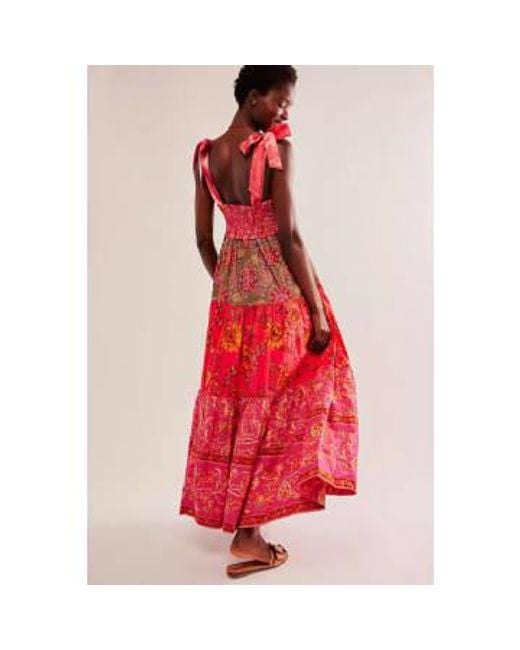 Free People Red Bluebell Maxi Xs