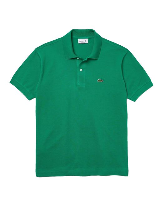 Lacoste Cotton Classic L12.12 Marbled Polo Est Green for Men | Lyst