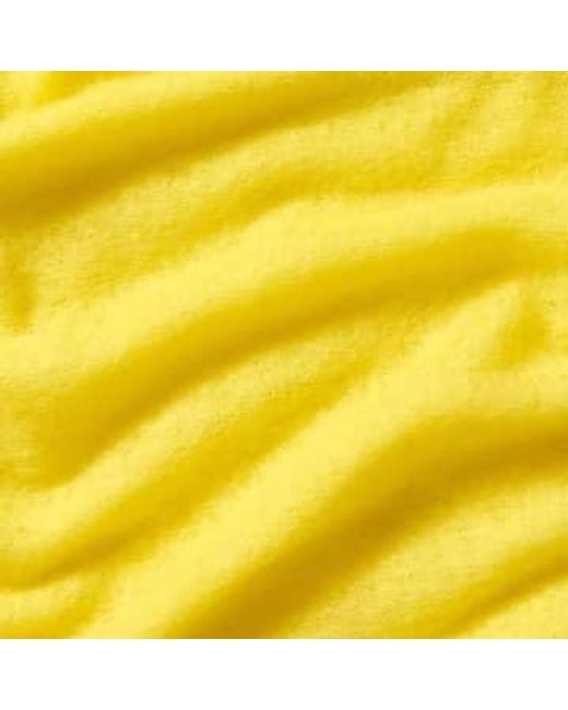 Bufanda suave cashmere field mano PUR SCHOEN de color Yellow
