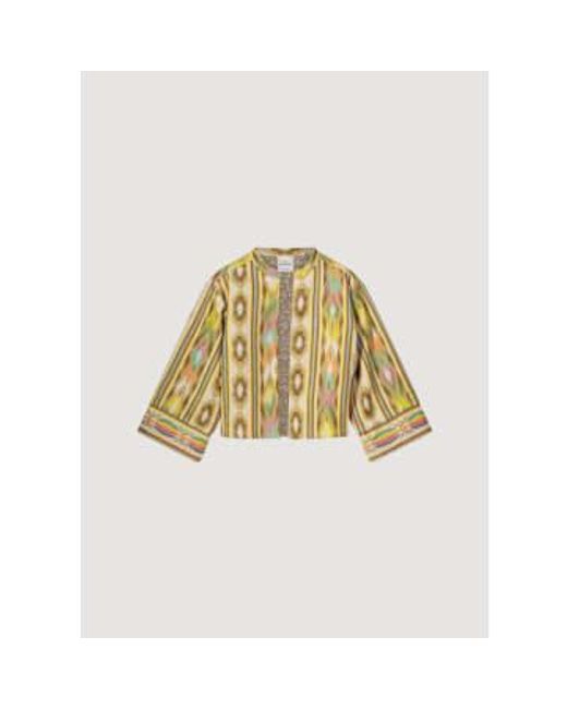 Summum Brown Ikat Multicolour Jacket L