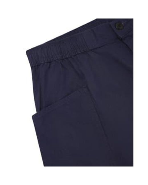Uskees Blue Lightweight Shorts #5015 Midnight for men