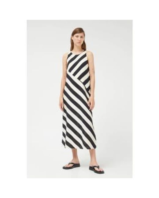 Compañía Fantástica Stripe Dress /white S