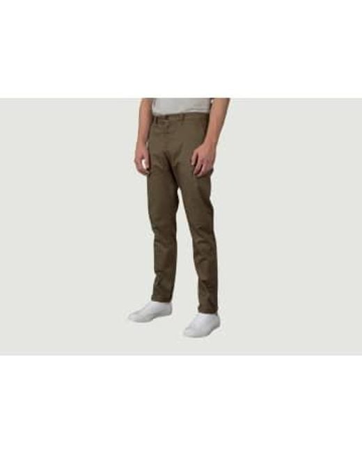 Henry Paris Green The Army Chino Flex for men