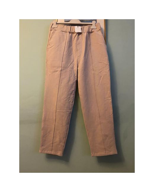 Beaumont Organic George Trousers in Natural for Men Lyst UK