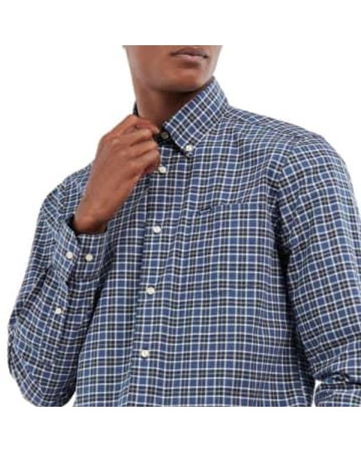Barbour Lomond Maßgeschneidertes Hemd in Blue für Herren