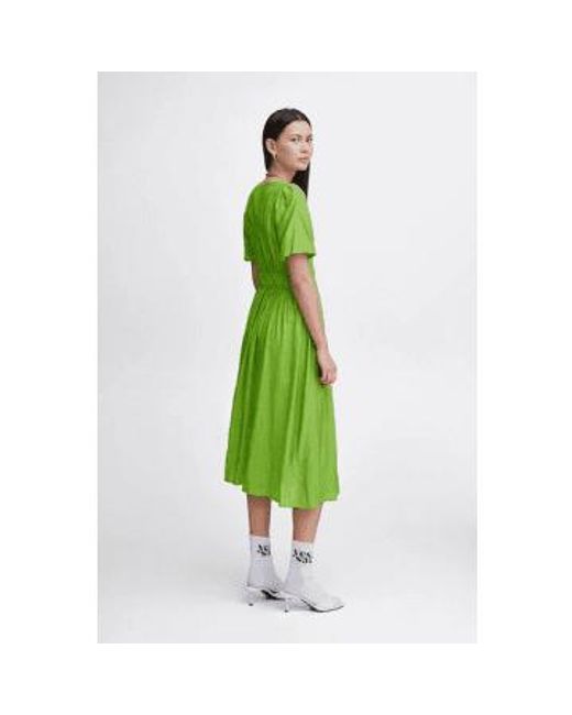 Ichi Quilla Greenery Dress 34
