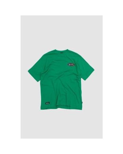 Manastash Green Hemp Tee Original Logo S for men